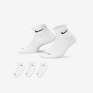 나이키 에브리데이 플러스 쿠션 트레이닝 앵클 삭스(3켤레) - 화이트블랙 / SX6890-100 L7K3
