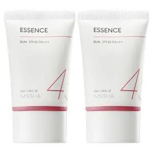 1+1 미샤 올 어라운드 세이프 블록 에센스 선크림 SPF45 PA+++, 50ml,