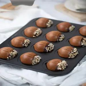 밤마들렌틀 도토리 12구 밤모양틀 마들렌만들기 밤틀