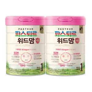 파스퇴르 위드맘 제왕 분유 1단계 750g 2개