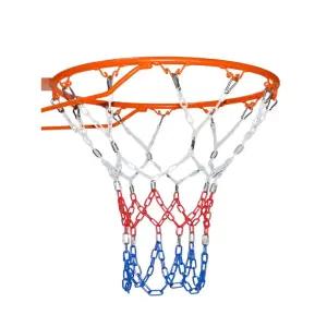 농구 골대 그물 망 철 튼튼한 교체용 스테인레스 네트 금속 체인 녹 방지 프레임 가정용