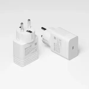 솔루엠 65W 접지형 초고속 충전기 어댑터 C타입