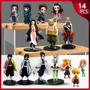 귀멸의칼날 애니메이션 귀멸 칼날 피규어 코쵸 시노부 액션 카마도 탄지로 네즈코