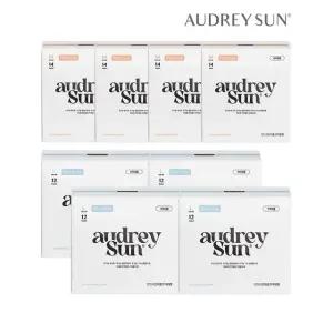 오드리선 NEW TCF 더블코어 생리대 중형 14P x4개+대형 12P x4개