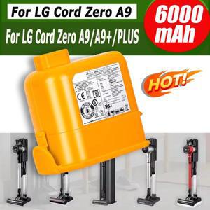 LG Cord Zero A9+A9 A9 PlusA9MA958A958SK용 새 5.06.0Ah 진공 청소기 배터리 EAC63758601