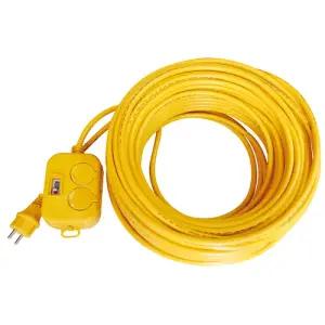 SMATO 전선릴 연장선 고용량 차단 2구 1.5x3x50M