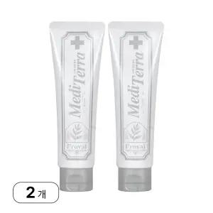 닥터대니 메디테라 미백치약 특허성분함유 화이트닝 구취제거 충치예방 2개입