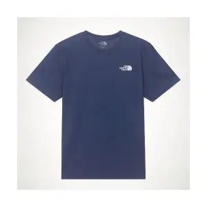 [노스페이스] NT7UR00L 화이트라벨 코튼 반팔 라운드티NAVY 1694700
