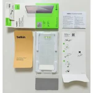 [25년 신제품] 벨킨 이지트레이 2.0 울트라 강화유리 필름 아이폰17/16프로, 1매입