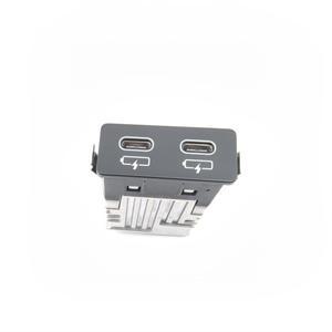 자동차 USB 커넥터 BMW  모델호환  차량호환  충전기 중앙 콘솔 후면 TYPE-C 소켓 듀얼 포트 84108711938 8