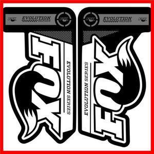 자전거 산악 자전거 프론트 포크 스티커 장식 폭스 로고 프론트 포크 쇼크 업소버 색상 변경 스티커 긁힘