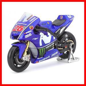 마이스토 1:18 신제품 2018 야마하 25 #   Maverick Honda 26 Vinales Moto GP 레이싱 주조 합금 오토바이