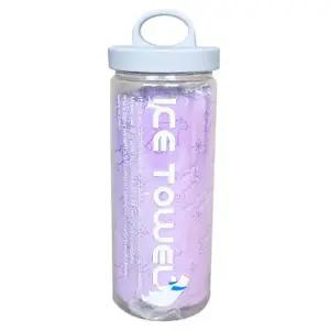 곰돌이 헬스 수영 운동 수건 스포츠 타월 건식 습식 타올 보라