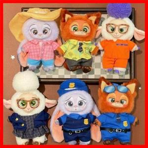 2026 주토피아 블라인드 박스~ 귀여운 닉 주디 액션 피규어 플러시 '비닐 인형 미스터리 박스 애니메이션