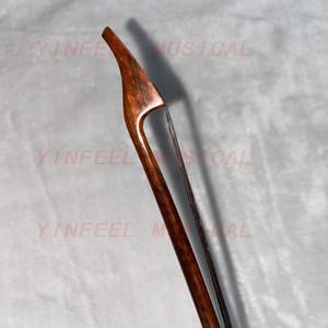 바로크 활 뱀나무 라운드 스틱 몽골어 블랙/화이트 말털 균형 잡힌 바이올린 비올라 첼로