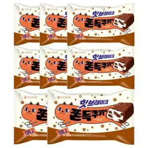 오리온 핫브레이크 쫀득쿠키바 미니 352gx8개