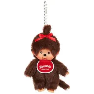 일본정품 몬치치 SS걸 브라운 키링 226931