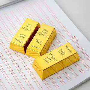 금괴 미니 골드바 메모 홀더 냉장고 자석 인테리어 소품