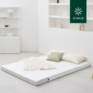 [롯데백화점]지누스 NEW 그린티 메모리폼 토퍼 (10cm/슈퍼싱글)