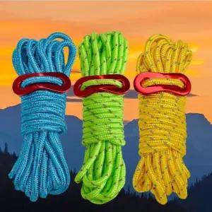 빛반사 형광 타프 스트링 타프끈 텐트끈 텐트줄 타프스토퍼 타프스트링