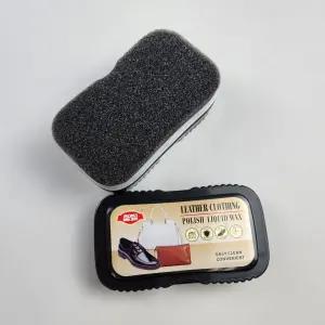 구두 광택 브러시 스펀지 왁스 가죽 레자 약 솔 제 닦이