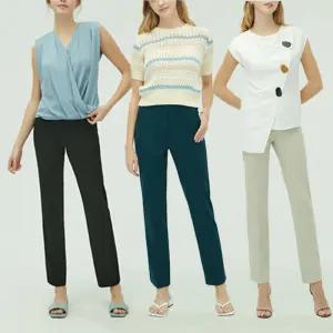 여성 트리코트 슬랙스 3종세트(TTSW)