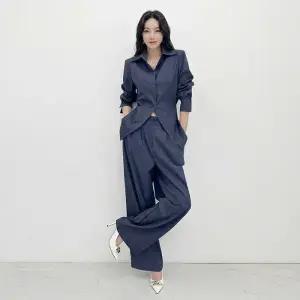 금찌 모스 스트라이프 셔츠 팬츠 세트 ST8047S