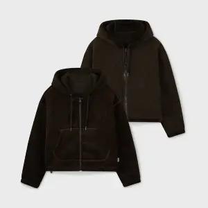 [후아유](김해점)Corduroy Reversible Hooded Jacket WHMZF4T98F