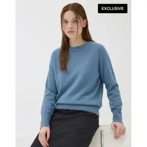 [하프클럽/레노마레이디]26신상 소프트 라운드 니트-O7H4RKPO010