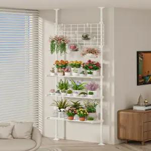 메쉬 화분 진열대 인테리 베란다 행거 선반