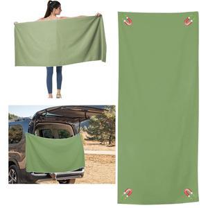 샌드프리 마그네틱 비치 타월 - 대형 두꺼운 극세사 퀵 드라이 초흡수 타월 (해변 휴가, 가정, 욕실용)