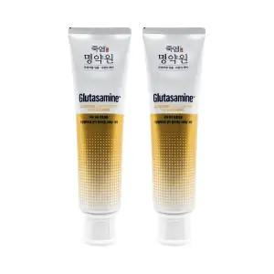 홈쇼핑 상 엘지 명약원 글루타사민 치약 120g 2개 죽염 잇몸 시린이 케어