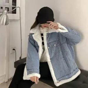 안감 QW57XM93 퍼 데님 자켓 양면으로 사용 가능한 스타일