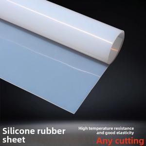 고온 저항 실리콘 시트 방수 고무 개스킷 충격 흡수 패드 1 1.5 2 3 4 5 6mm