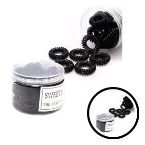 자국없는 헤어끈 전화선 머리끈소형 스프링 봄 탄성 다채로운색상 TLj02563