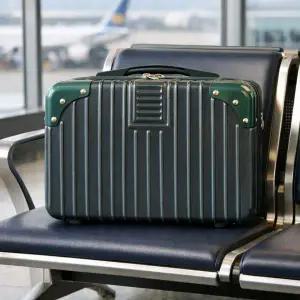 14인치 미니 캐리어 여행용 기내용 하드케이스 소형 캐리어 다크그린