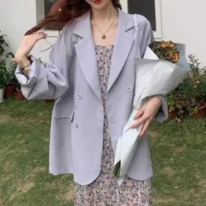 여성 SU49WI14 봄아우터 여름 싱글 자켓 가볍게 걸치는 아우터