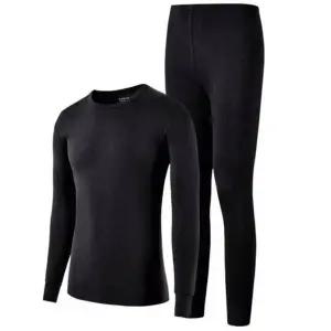 강추위 쫀쫀 발열 편안한 무지 심플 남성 내의 세트 (KYR-WAE8FFA)