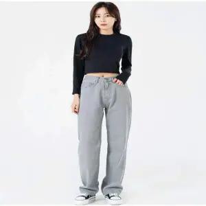 여성 BU56MP89 빅사이즈세미와이드청바지 TRI 5012