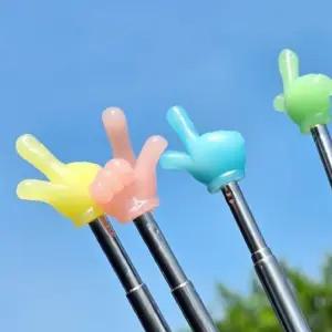 24개1세트 5단 야광 손가락봉 안테나지휘봉 안내봉 길이조절지시봉 늘어나는봉 선생님지시봉 깃발봉 안테나