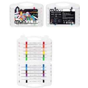 문아트 트윈 아크릴마카 12색