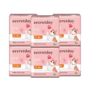 N배송 시크릿데이 러브플러스 롱라이너 20PX6팩