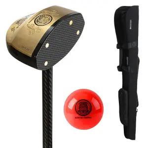 [부쿠로혼마] 우드 파크골프채 A세트 (파크골프채 ,파크골프 가방, 볼) 대한 파크골프협회 인증