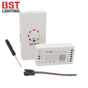 SP108E LED WIFI 컨트롤러 WS2812B 등 스트립 모듈 라이트 APP 무선 제어 DC5-24V