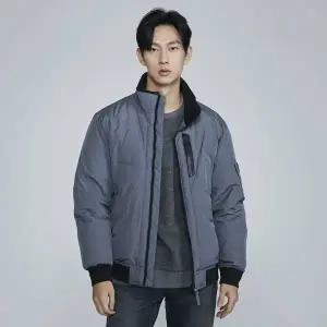 [버커루]남성 나일론 절개 디테일 다운 점퍼 B224DW320P _P373859274