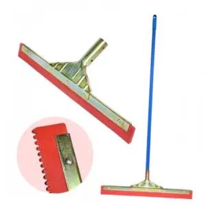 톱니고무 밀대 스퀴지 물밀대 철코팅봉 세트 내구성 물기제거 걸레 물청소