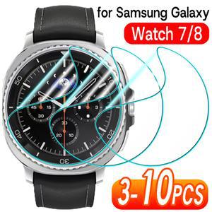 삼성 갤럭시 시계 8/7용 3-10개 소프트 하이드로겔 필름 8 클래식/워치7 44mm 화면 40mm 보호기 울트라 47mm용
