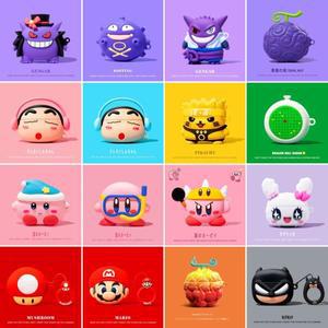 에어팟 프로 3 케이스 포켓몬 겐가르 배트맨 악마의 열매 애니메이션 실리콘 충격 방지 이어폰 커버