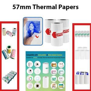 어린이용 즉석 카메라 감열지 사진 프린터 리필 인쇄 용지 키디줌 미니