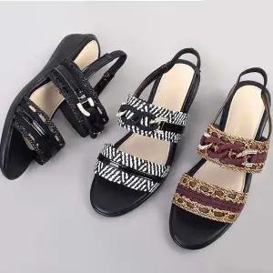 여성 WJ077675 꼬임 투스트랩 웨지 통굽 쿠션샌들 키높이 슬리퍼